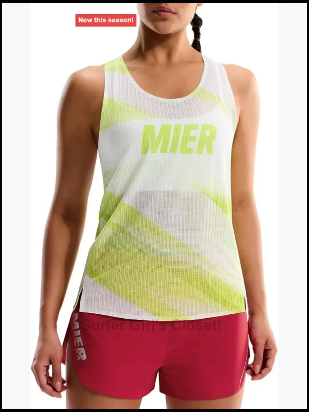 Women's Seamless Racerback Tank Top Quick Dry Running Singlet